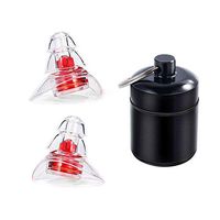 1 Pair Soft Silicone Noise Cancelling Earplugs For Concerts Sleeping Bar DJ Motor Sports Reusable Silicone Ear plugs