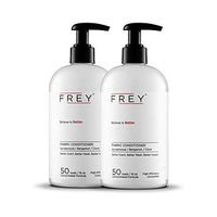FREY Natural Liquid Fabric Softener - 2 Pack, Fabric Conditioner Keeps Clothing Looking, Feeling and Smelling Better (Sandalwood Sweet Fragrance)