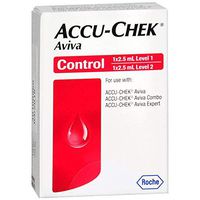 ACCU-CHEK Aviva Control Solution 1 Each ( Pack of 2)