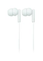 NAXA Electronics NE-938WH Spark Isolation Stereo Earphones, 3.5mm Stereo Plug, Compatible with Smartphones, Tablets, MP3 Players, White
