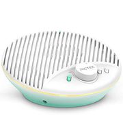 PICTEK White Noise Machine with Night Light for Baby Sleeping, 10 White Noise and Fan Sound Machine, Auto-off Timer & Memory Feature, Dimmable Warm Night Light for Baby Nursery, Office Privacy, Travel