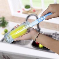 Cup Brush Detachable Long Handle Sponge Cleaning Brushes Kitchen Tool