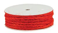 The Gift Wrap Company 19065-03 Jute Cord, 10', Red
