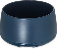 Dinex DX118550 Classic Stackable Insulated Bowls, 9 oz, 2.38" Height, 3.75" Width, 3.75" Length, Urethane Foam, Dark Blue (Pack of 48)