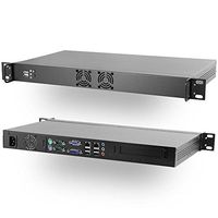 MITXPC Dual Intel LAN Mini 1U Rackmount Solution, PD12TI CC, M1U04, D2500CCE