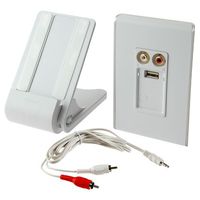 ON-Q Lyriq - Source Inputs Lyriq Charge & Play Kit White (AU5015-WH)