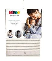 Nuroo Nursing Scarf, Gray Stripe