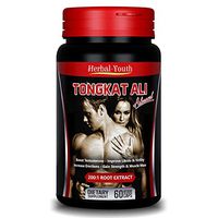 Tongkat Ali 200:1 Extract - 100% Natural Enhancement Pills – Boost Testosterone - Improve Libido & Virility - Increase erections - Gain Strength & Muscle Mass
