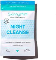 SkinnyMint Night Cleanse Teatox. All Natural Detox Tea Cleanse for Weight Loss