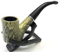 Eclipse Durable Large 5" Snake Print Tobacco Herb Smoking Pipe Bowl Set, PIP609
