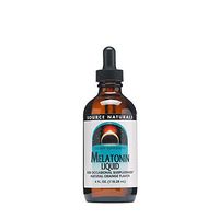 Source Naturals Sleep Science Melatonin 1mg Liquid - Orange Flavor - 4 Ounce