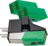 Audio-Technica Dual Magnet Phono Cartridge (AT95E)with 2 replacement styli ATN95E