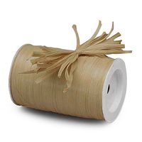 Oatmeal Matte Raffia Ribbon 1/4" X 100 Yards