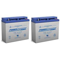 UB12180 12V 18AH SLA WHEELCHAIR / ELECTRIC SCOOTER REPLACEMENT BATTERY - 2 Pack
