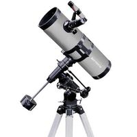 Silver TwinStar 4.5" Reflector Telescope Fast f/4.4 EQ Mount