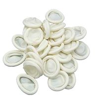 500pcs Disposable Finger Cots Rubber Protective Finger Gloves Non-Latex Tissue for Art, Home, Office, Medical Use hemorrhoidal treatment, Trigger Finger, Hand Eczema, Finger Cracking, Finger Arthritis