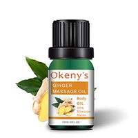 Fullfun Ginger Massage Essential Oils Organic Body Relieve Stress Oil Skin Care Help Sleep 10ml (Multicolor)