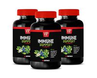 antioxidant Supplement Capsules - Immune Support Complex - Olive Leaf Extract Capsules - 3 Bottles 180 Capsules
