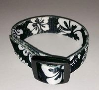 Epilepsy Life VNS (Vagus Nerve Stimulator) Wrist Band Multiple Sizes and Colors (Royal Blue Luau, 9.5)