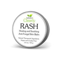 Isabella's Clearly RASH Anti Fungal Skin Balm. Provides Instant Relief for Itching, Dry Irritated Skin. Helps Treat Ringworm, Jock Itch, Athletes Foot, Eczema, Nail Fungal Infections. Vegan. USA