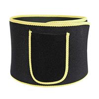 Fenido New Unisex Fat Burning Sweat Campaign Belt Body Sports Belt with Pocket Hip & Waist Supports