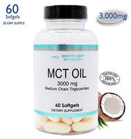 Beaver Brook MCT Oil, Perfect for Keto and Paleo Diet, 100% Non-GMO Ketogenic Friendly, Sugar Free Energy, Responsibly Sourced from Coconuts Only - 60 Capsules