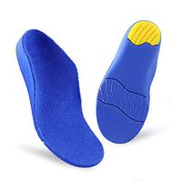Children Orthotic Insoles Comfort Athletic Poly Urethane Gel Kids Sports Inserts Heel Cushion for Flat Feet Arch Support Foot Pain -25.5CM