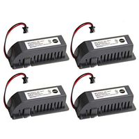 MR-J3BAT PLC Battery 3.6V 2000mAh Replacement Battery for Mitsubishi ER6VC119A/B MELSERVO MR70 (4 Pack)