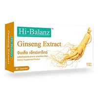 Hi-Balanz Ginseng Extract Supplements Product 30 Capsules