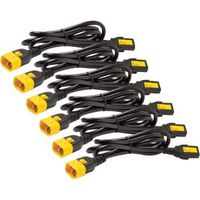 Apc, Power Cable Iec 320 En 60320 C13 (F) Iec 320 En 60320 C14 (M) 4 Ft Black North America (Pack Of 6 ) "Product Category: Supplies & Accessories/Power Cables"