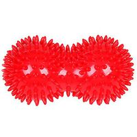 Silicone Finger Exerciser,Spiky Grip Forearm Wrist Massage Strength Balls for Elderly Athletes, Stress Relief, Rehabilitation Training,K