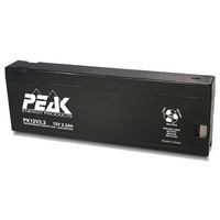 Peak Energy PK12V2.3PC 12V 2.3 Ah PC Replacement Battery