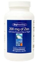 Allergy Research Group, Zen 200mg, 180 Veg Capsules with Suntheanine and GABA