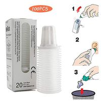 100PCS Ear Thermometer Probe Covers for All Ear Thermoscan Thermometer Replacement Refill Caps,Lens Filters Clear All Types of Digital Thermometers Earmuffs Disposable Covers (100PCS)