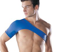 LP Shoulder Support - for Relief of discomfort, Protection & Warmth (Unisex; Black), X-Large