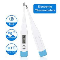 Electronic Thermometer,Rectal and Oral Thermometer for Adults and Babies, High Precision Thermometer for Fever, Accurate and Fast Readings.