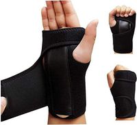aibileec Regain R1 Carpal Tunnel Recover Wrist Brace with Removable Splint and Adjustable Support Wrap Universal Size (Both)
