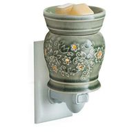 CANDLE WARMERS ETC Pluggable Fragrance Warmer- Decorative Plug-in for Warming Scented Candle Wax Melts and Tarts or Essential Oils, Perennial