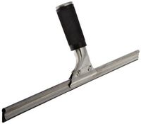 Impact 6228 Stainless Steel Squeegee with Non Slip Rubber Grip Handle, 18" Length x 5-1/4" Width x 1" Height (Case of 6)