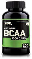 Optimum Nutrition Instantized BCAA Branched Chain Essential Amino Acids Capsules, 1000mg, 200 Count
