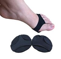 CAcB sox Womens Pack 2 Mule Socks,Ball-of-foot Cushion,Insole Pads