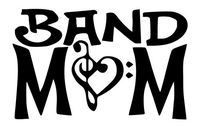 Home Grown Claremore Band Mom - Vinyl Decal Sticker - Multiple Sizes and Colors (Black, 5.5" X 3.5")