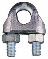 National Hardware N350313 Clamp Cable ZN PLT 1 In Pack of 5
