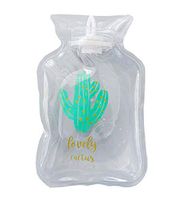 Transparent Classic Rubber Hot Water Bottle 300 ML,Water Heater Bag, E03