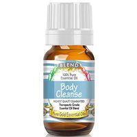 Pure Gold Cleanse Body and Mind Blend Essential Oil, 100% Natural & Undiluted, 10ml
