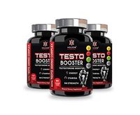 Extra Strength Muscle Growth Supplement for Men Increases Vascularity, Energy, Stamina and Strength - Natural Herbal Pills, Made in USA, (270 Veggie Caps)