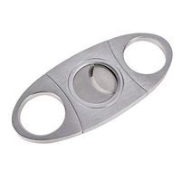 VideoPUP 1 PCS Cigar Cutter, Fine Stainless Steel Double-Blade Cigar-Cutting Scissors Fit for Most Sizes of Cigars