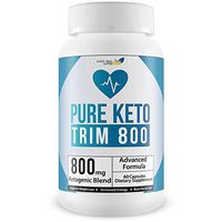 Pure Keto Trim 800 Pill - Keto Trim Diet - Burn More Fat & Lose More Weight with Accelerated Ketosis - Best Concetration 800 Mg Ketogenic Blend - Best Weight Loss - Best Keto Diet Pills