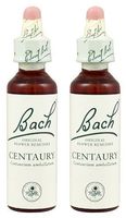(2 Pack) - Bach Original Flower Remedies - Centaury | 20ml | 2 Pack Bundle