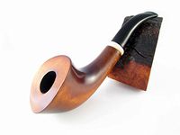 Fashion Pipes"Liverpool Pear Root Wood Tobacco Pipe - Smoking Pipe Handcrafted for Pipe Smokers & Pouch Gift (International Shipping)